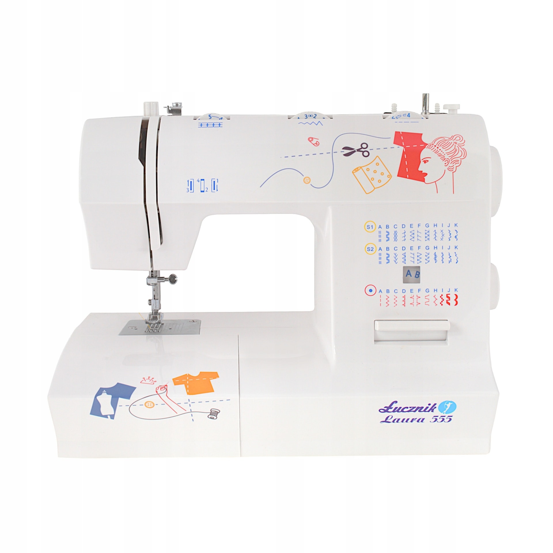Łucznik Laura 555 - Multifunctional Sewing Machine for Everyone