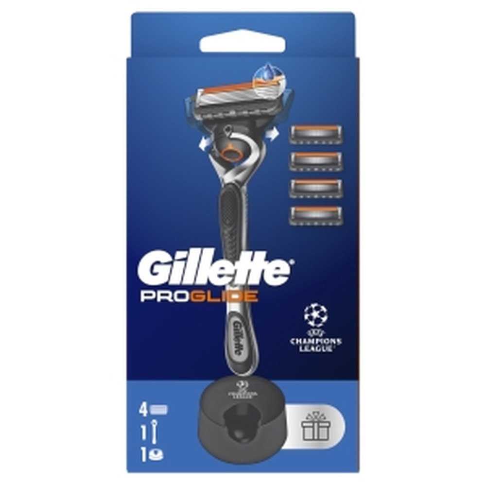 Gillette Fusion5 ProGlide - Men's Razor with 4 Cartridges