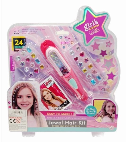 Hair bead braiding machine - creative hair styling set