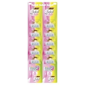 BIC Soleil Bella Colours - Razors 4 blades - 10 pieces for smooth skin