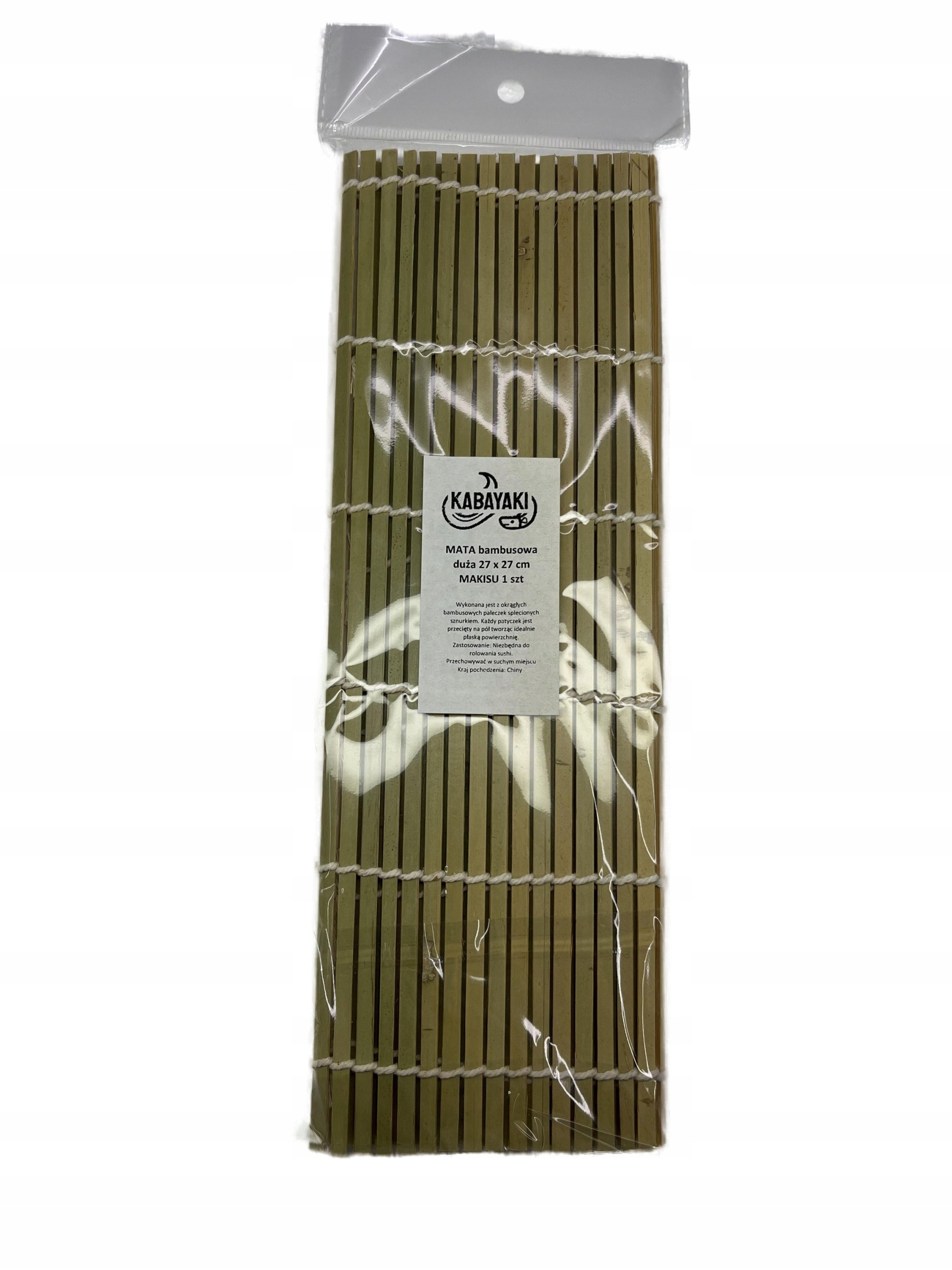 GH Bamboo mat - natural mat 27x27 cm