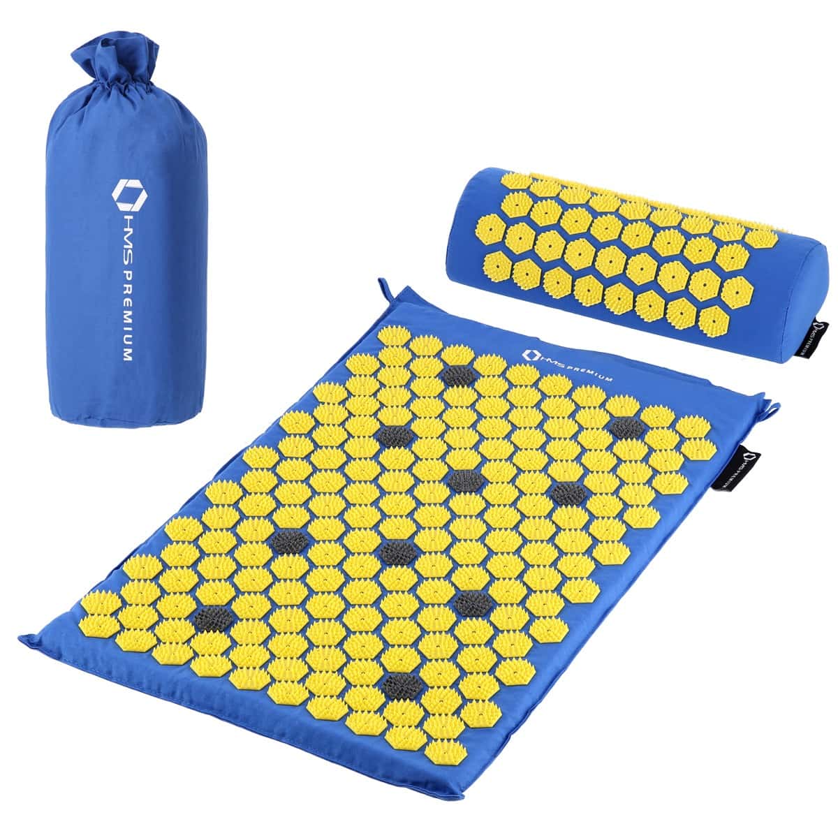 HMS Acupressure Mat AKM01 - dark blue, ideal for relaxation