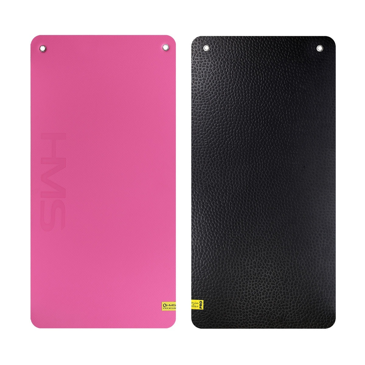 HMS Fitness Mat with Holes - Pink - Ideal for Home Training