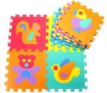 Foam mat animals - educational mat for children