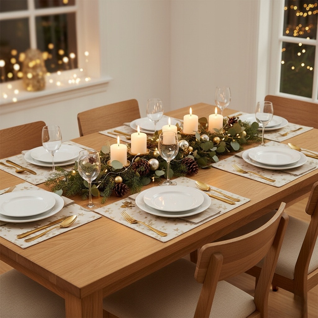 Gold placemat 33x45 cm - elegance for your table