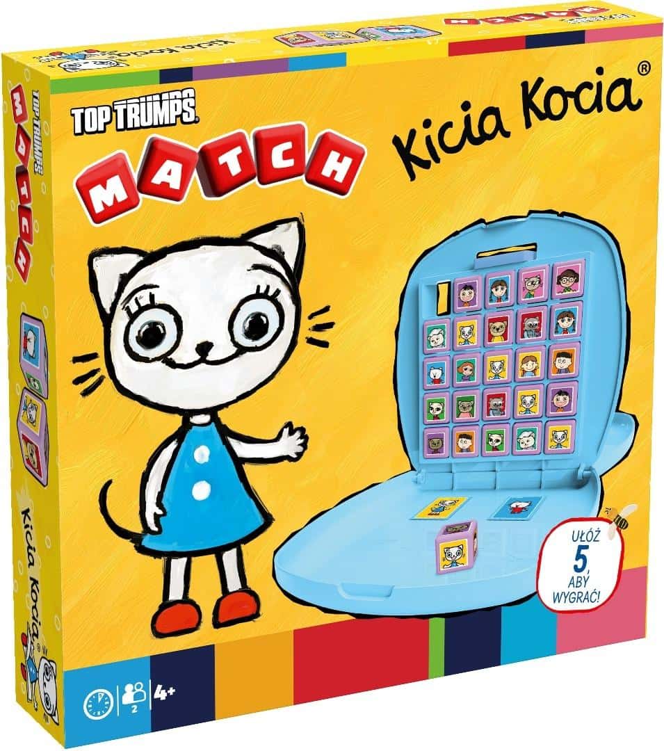 Top Trumps Match Kicia Kocia - Logic game for children and adults