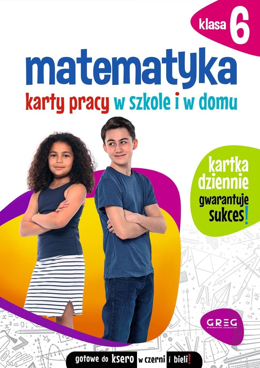 Matematyka. Karty pracy. Klasa 6