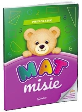 MATmisie Five-Year-Old - educational set with magnetic elements developing logical thinking
