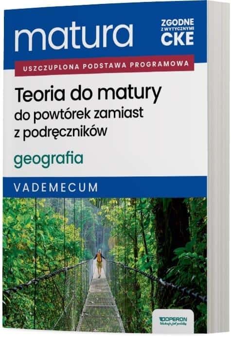 Operon Matura 2026 Geography Theory - Vademecum ideal for revision