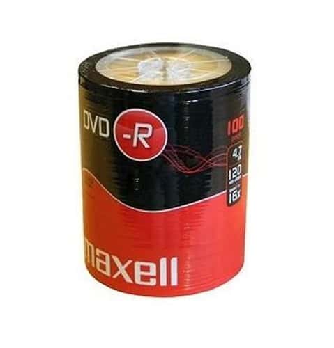 MAXELL DVD-R 4.7GB 100 pieces - ideal for data archiving