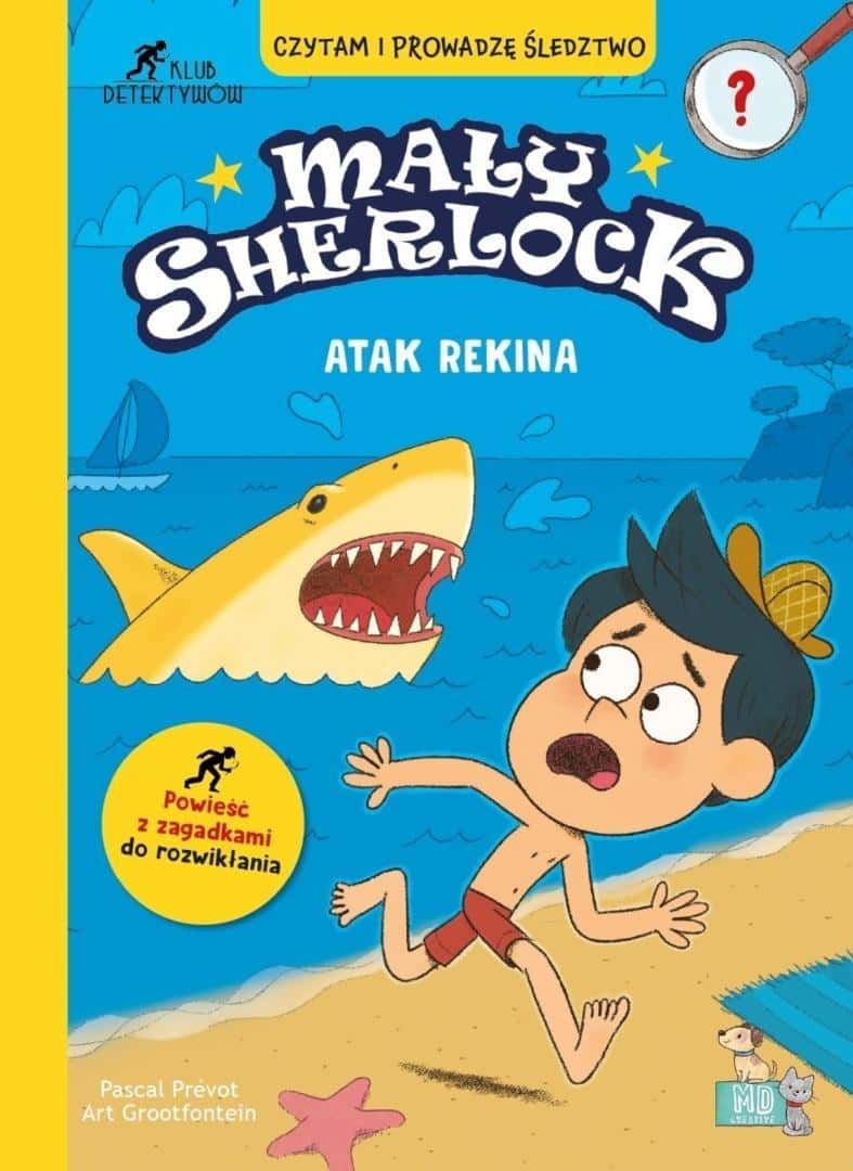 Little Sherlock Shark Attack - detective book for children