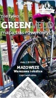 Euro Pilot - Bicycle map Mazovia: Warsaw and surroundings (east) - ideal for trips