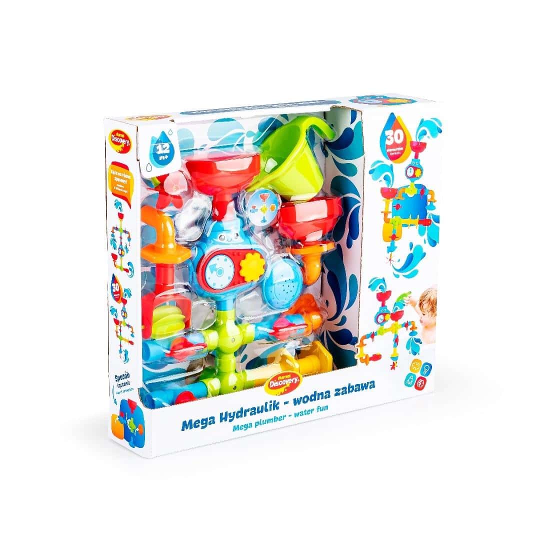 Mega Hydraulik - Water Fun - Colorful pipes and valves for kids
