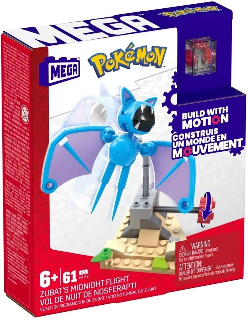 Mega Pokemon Night Flight Zubat - Construction set for Pokemon fans