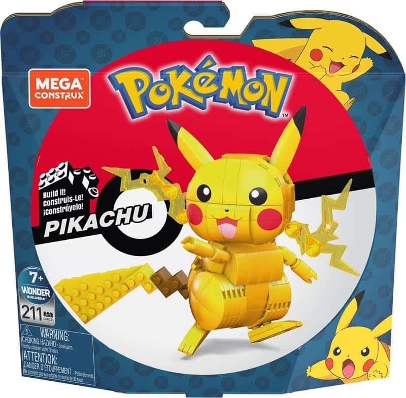 Mega Construx Pikachu - Build your own iconic Pokemon!