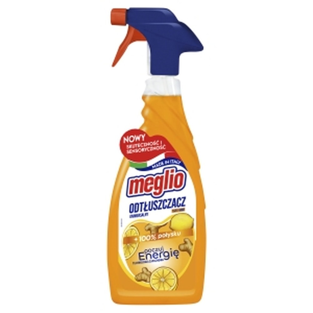 Meglio - Degreasing cleaner with Yuzu and Ginger scent - ideal for the kitchen