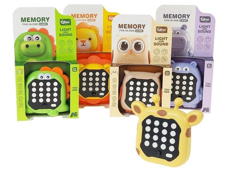 Electronic memo game for memory training MIX - perfect educational fun