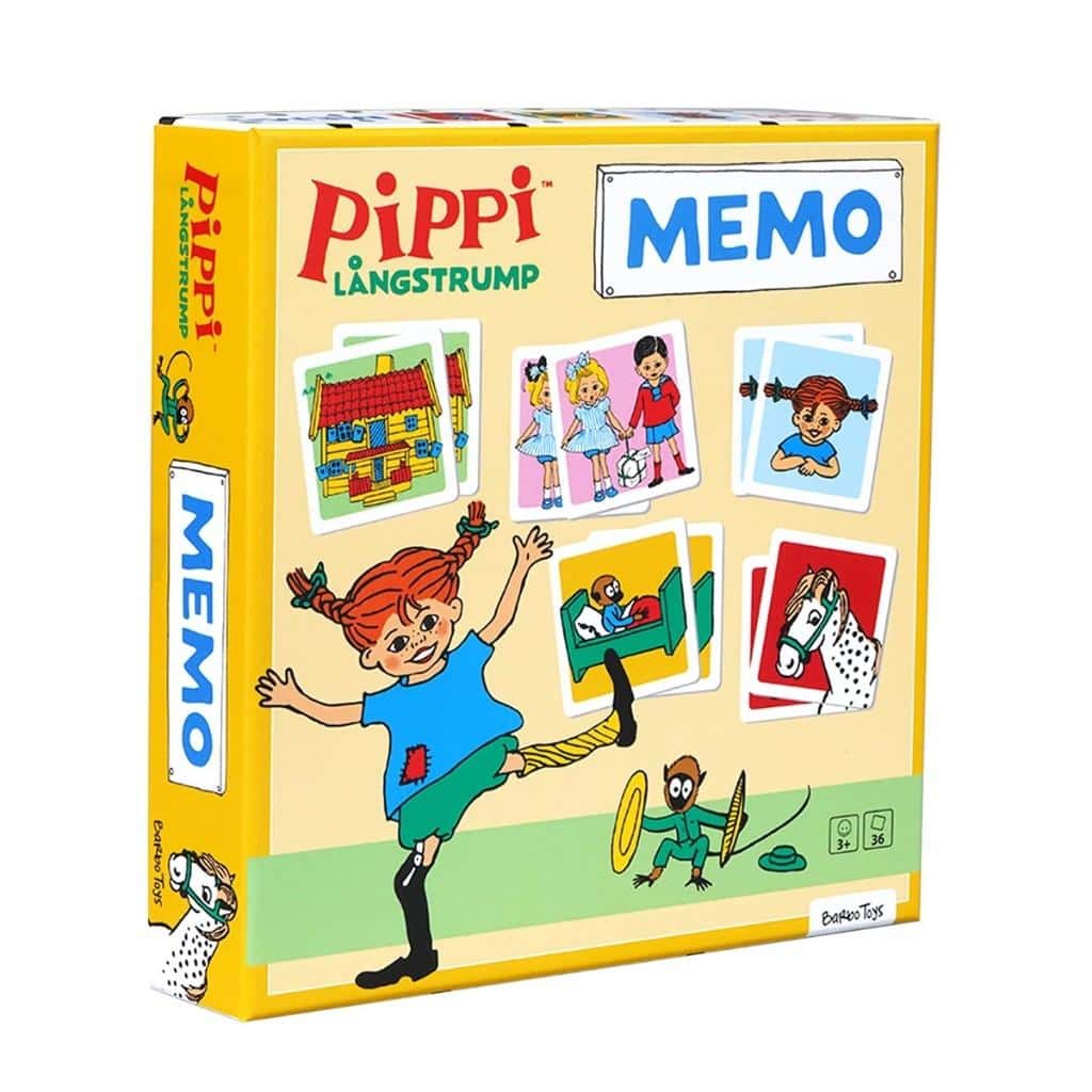 Pippi Memory for children - Memory game 36 pieces