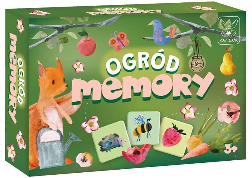Kangaroo Memory Garden - Educational game for children to train memory and perception