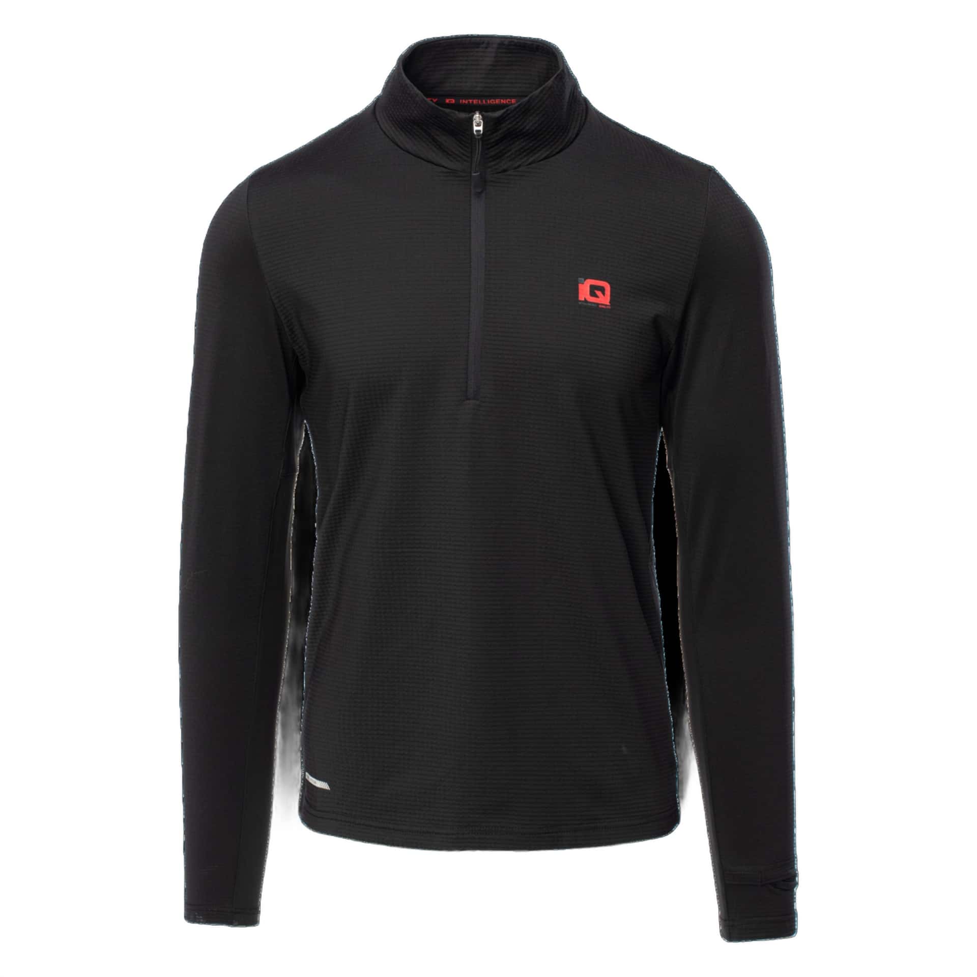 Farias IMOA Men's Long Sleeve Running Shirt Black