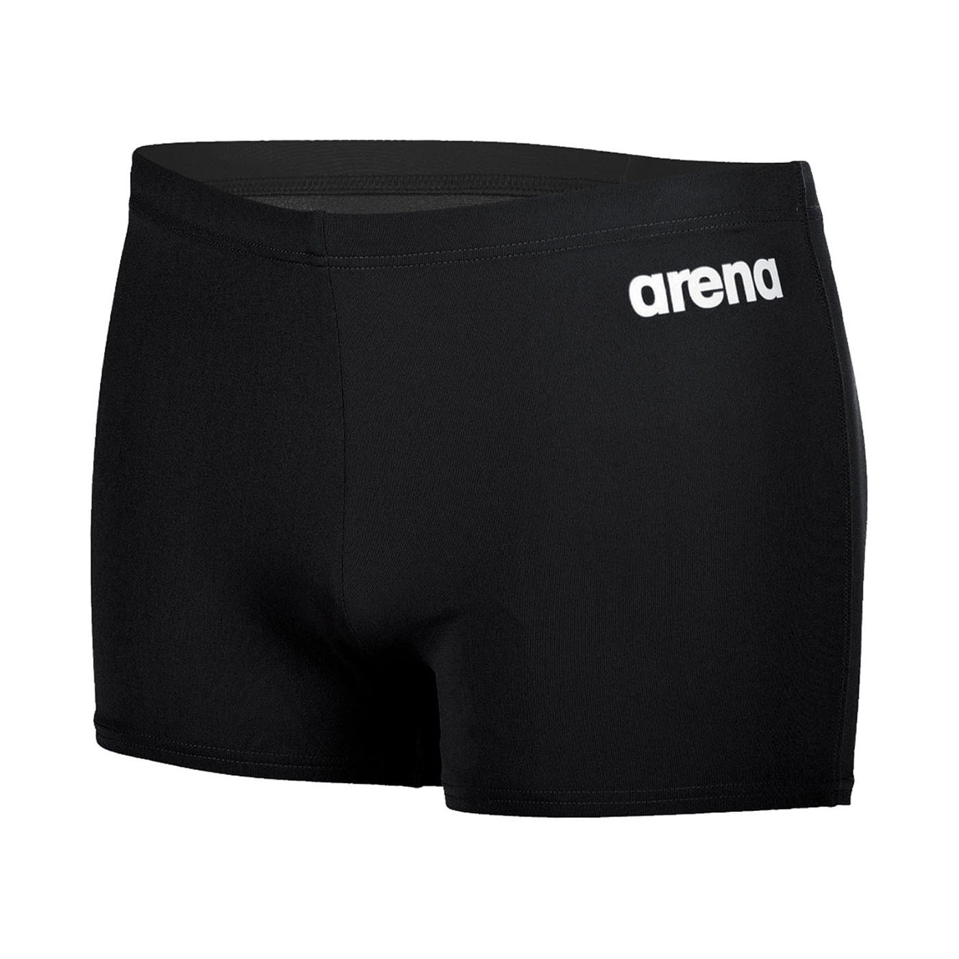 Arena Men's Swim Trunks Team Swim Short Solid - black-white