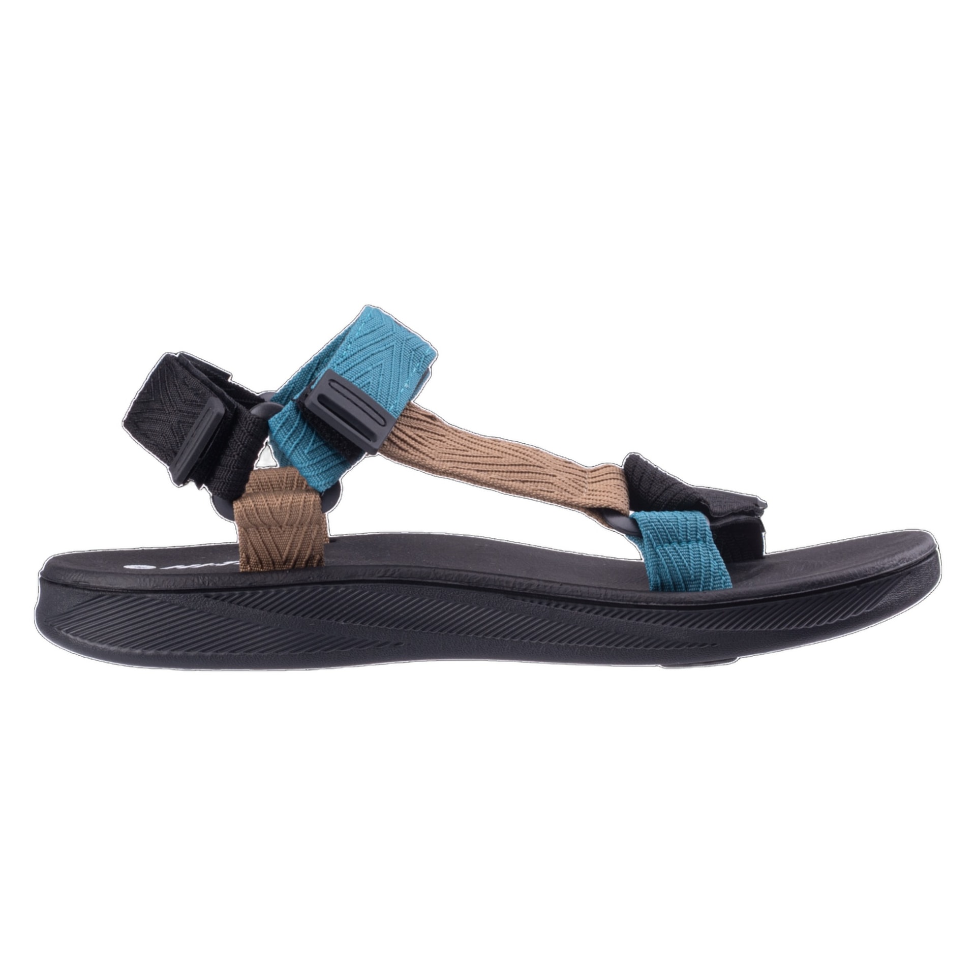 Lunkon Men's Casual Sandals - Black/Brown/Blue, perfect for summer