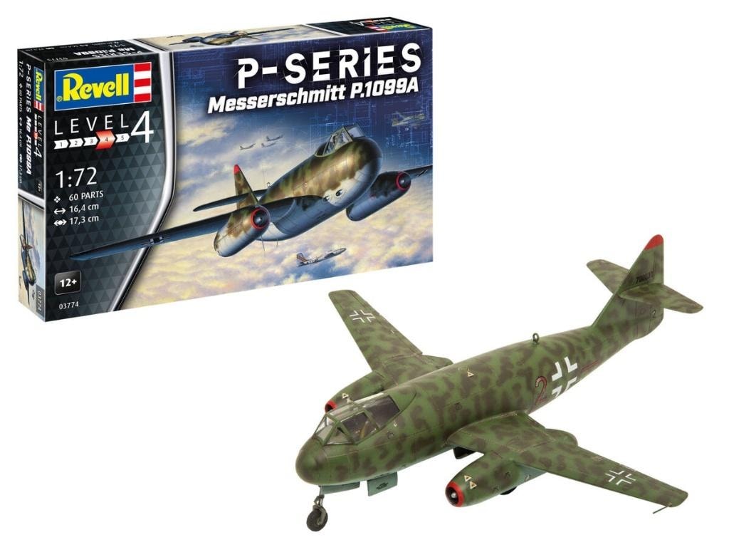 Revell Messerschmitt P.1099A P-Series - Aircraft model 1:72