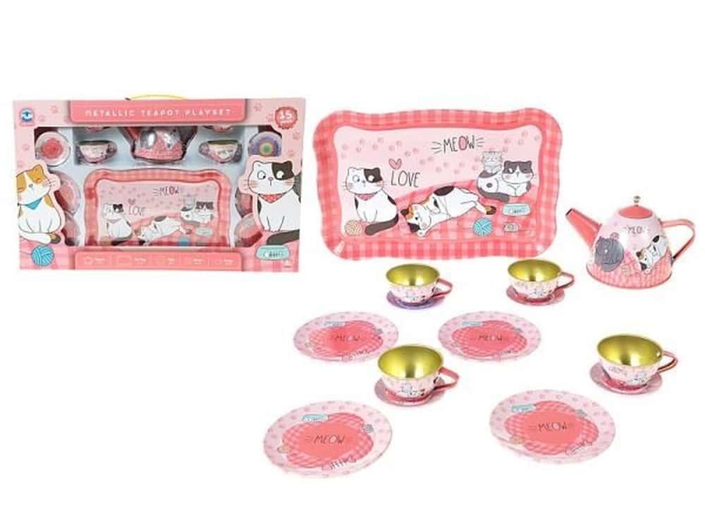 Metal Tea Set 15el - Elegant and functional