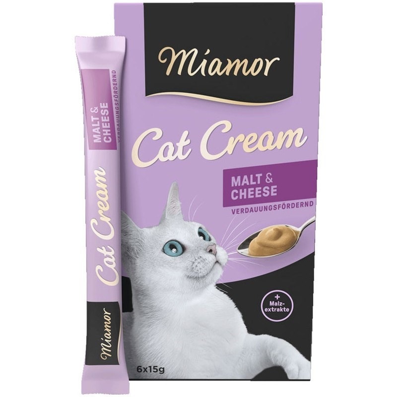 Miamor Cat Confect - Malt Cream with Cheese for Cats - delicious snack