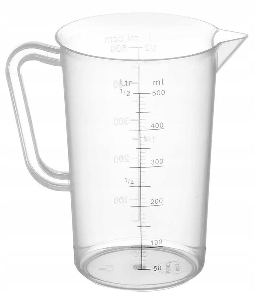 Kitchen measuring cup 0.5L - precise measuring of ingredients