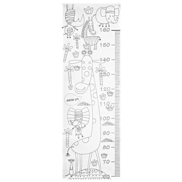 Growth chart Animals - perfect for children's room