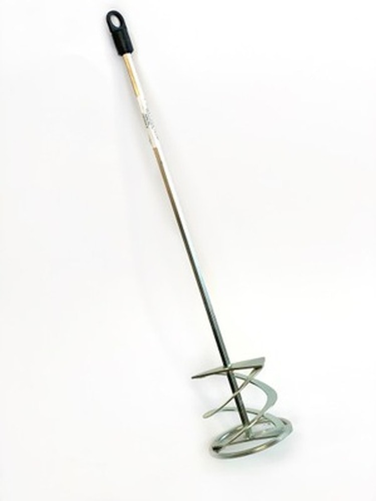 Galvanized mortar mixer 80 x 400 mm - reliable and durable