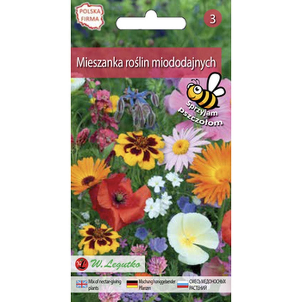 Honey-Bearing Flower Mix - create a bee-friendly meadow