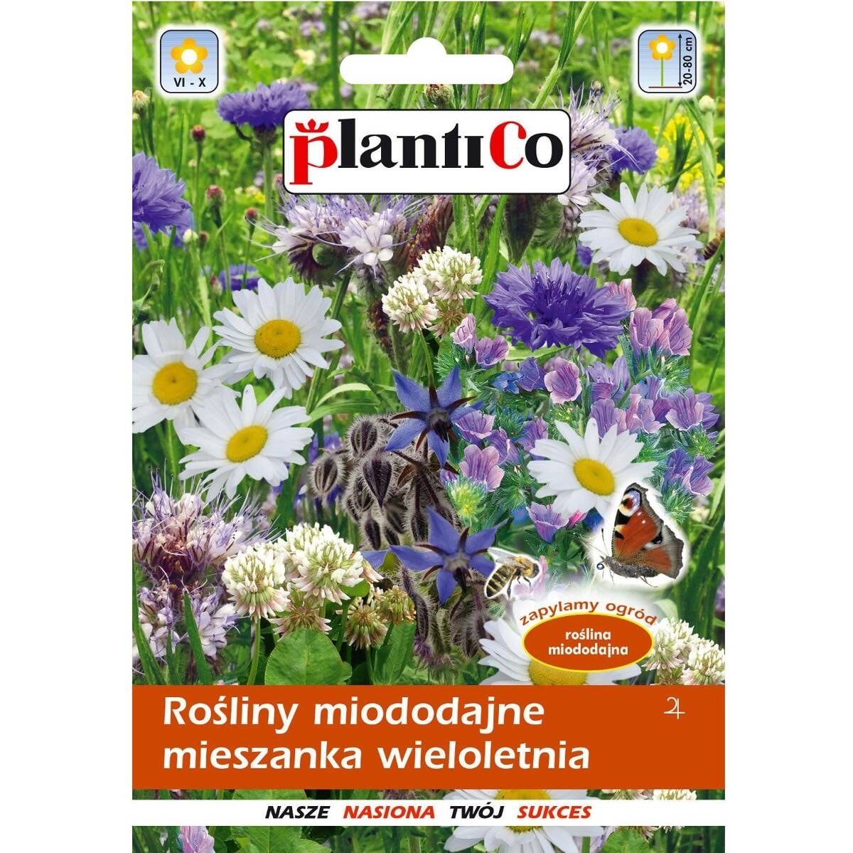 PlantiCo Perennial Honey Plants Seed Mixture - Create your flower paradise!