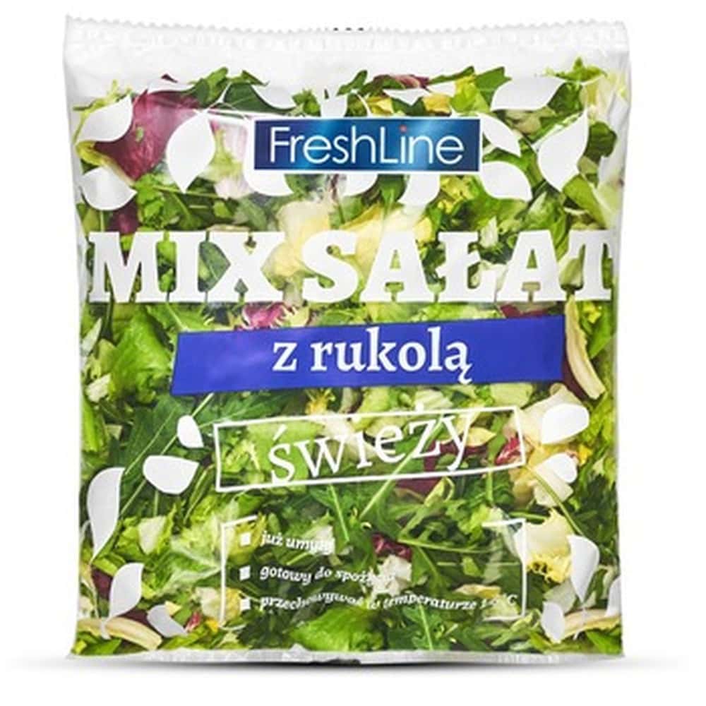 Salad Mix with Arugula EU 150g - fresh and ready to eat