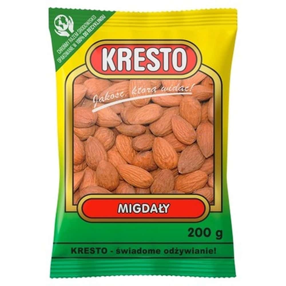 Kresto Almonds 400g - healthy snack full of energy