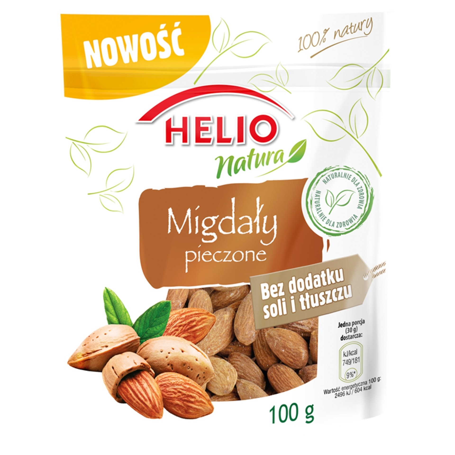 Helio Roasted Almonds 150g - crunchy snack