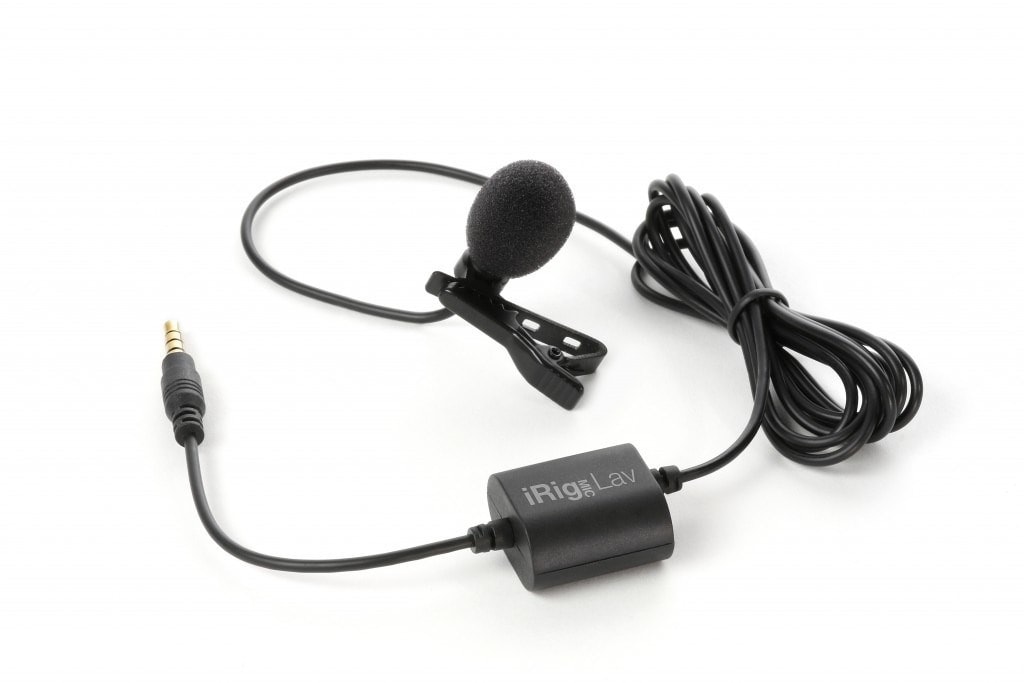 IK Multimedia iRig Mic Lav - Lavalier Condenser Microphone