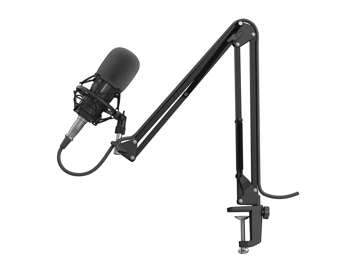 Genesis Radium 300 XLR Black - Studio Microphone for Professionals