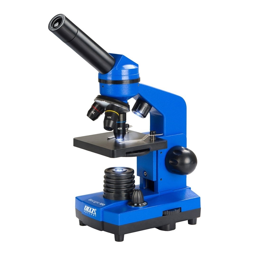 Delta Optical BioLight 100 (blue) - Optical Microscope for Everyone