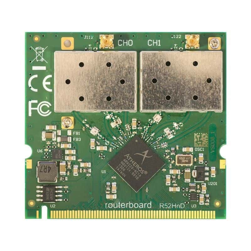 Mikrotik R52HND - Network card WLAN 2.4/5GHz miniPCI