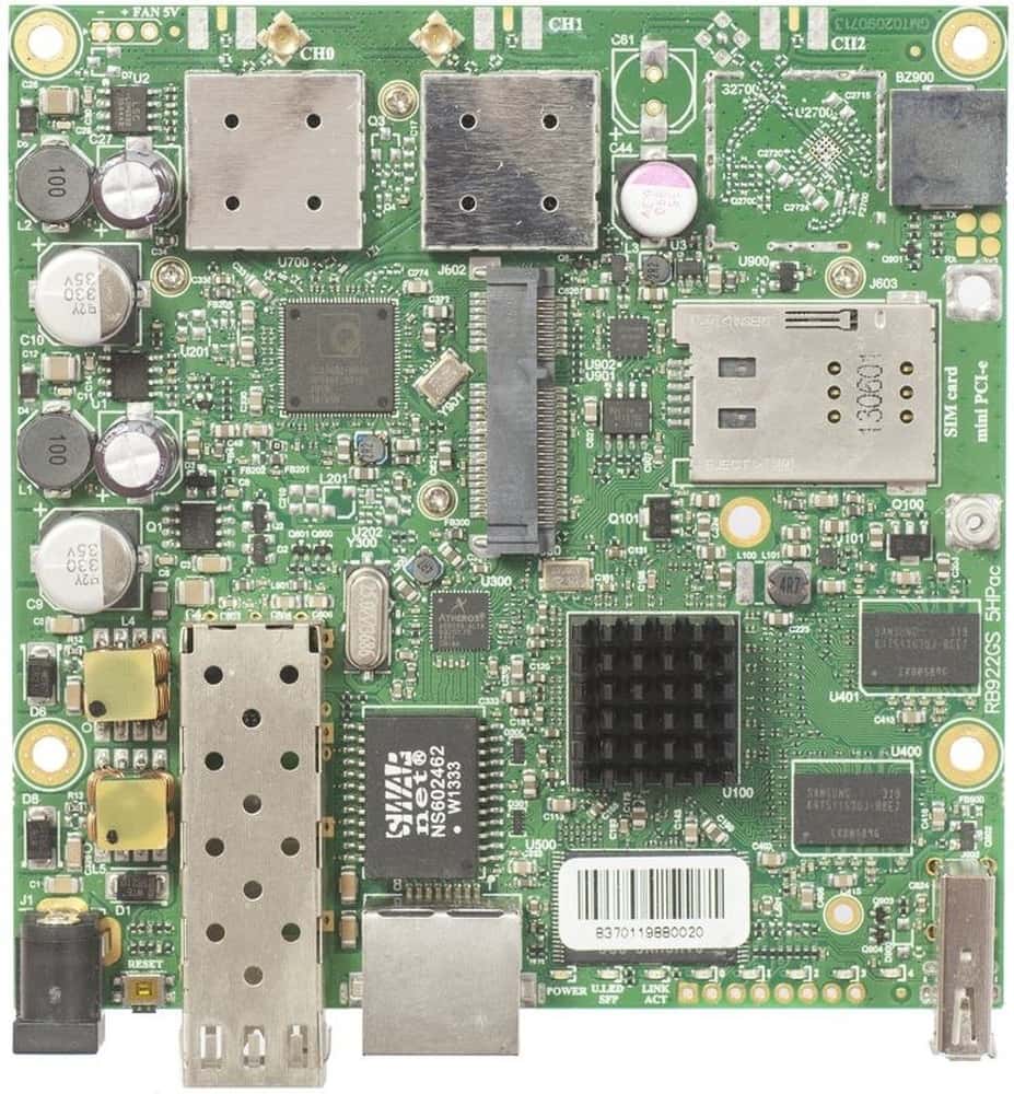 Mikrotik RB922UAGS-5HPacD - Motherboard RouterBOARD for demanding users