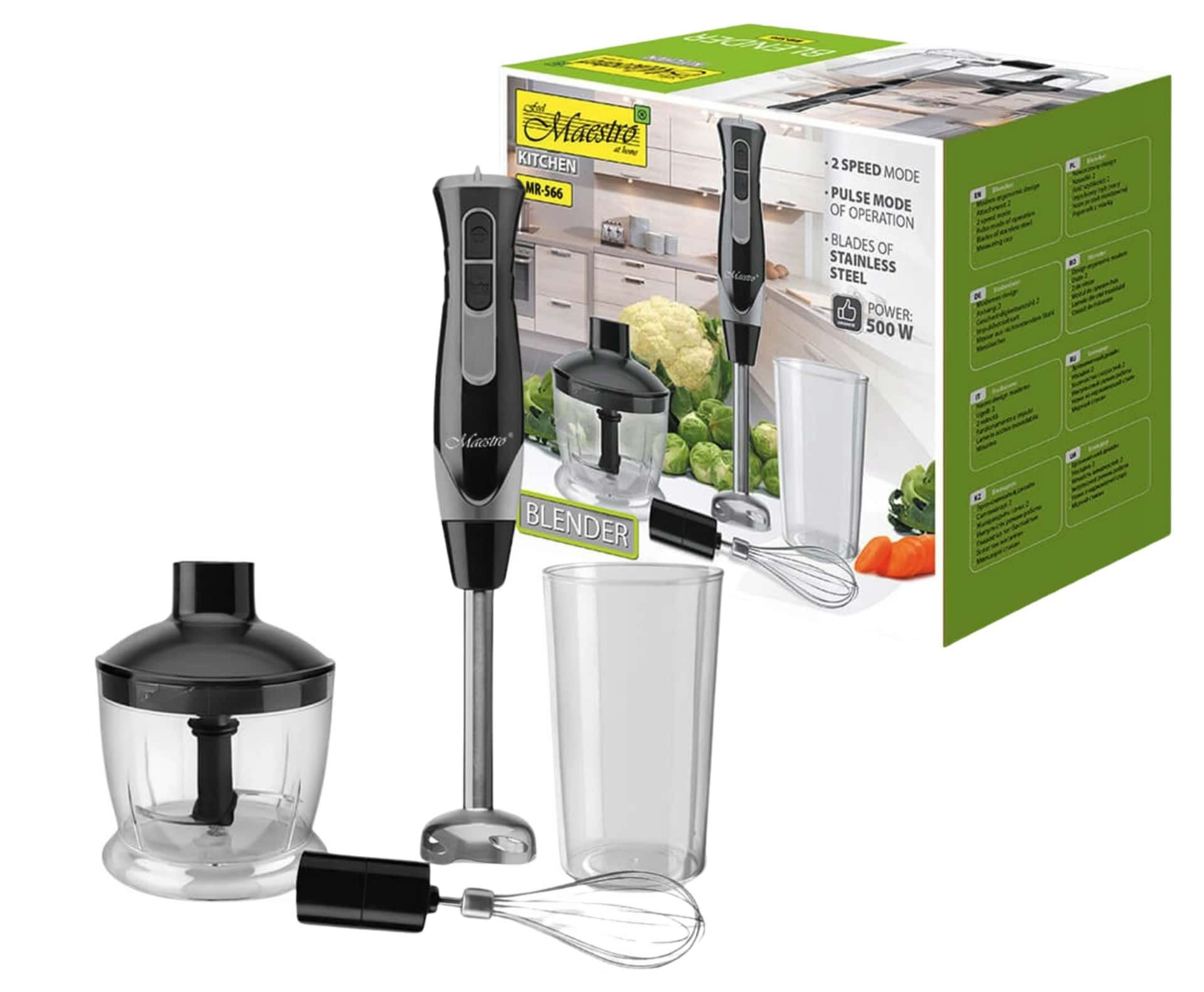 MAESTRO 500W Hand Mixer - perfect for every kitchen