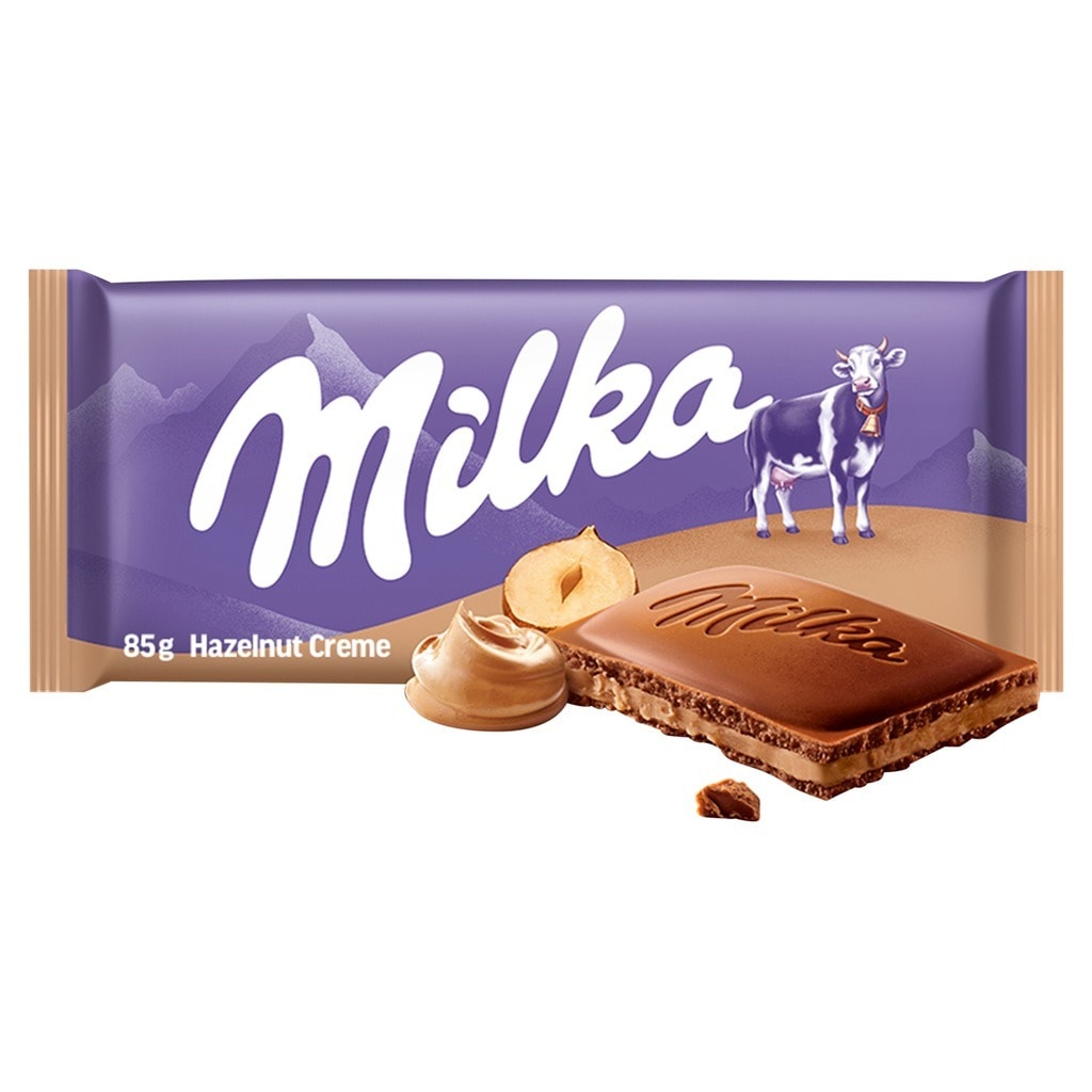 Milka Chocolate Hazelnut Cream 85g - Delight in every piece