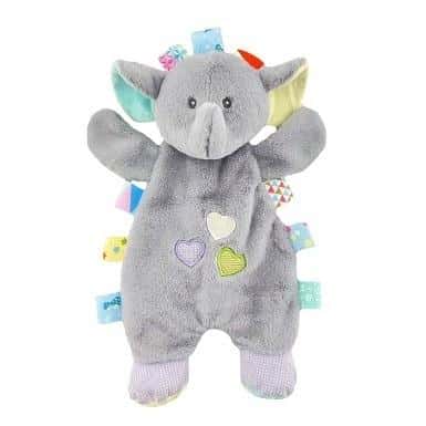 Tulilo Miluś with pea elephant plush toy 25 cm - perfect friend for children