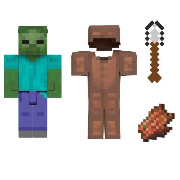 Minecraft Zombie Diamond Level Figure - Ideal for collectors