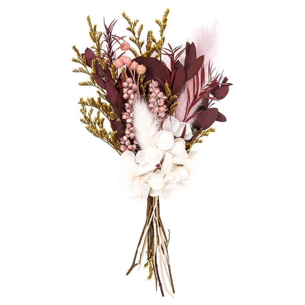 Mini bouquet of dried flowers - natural decoration for your home