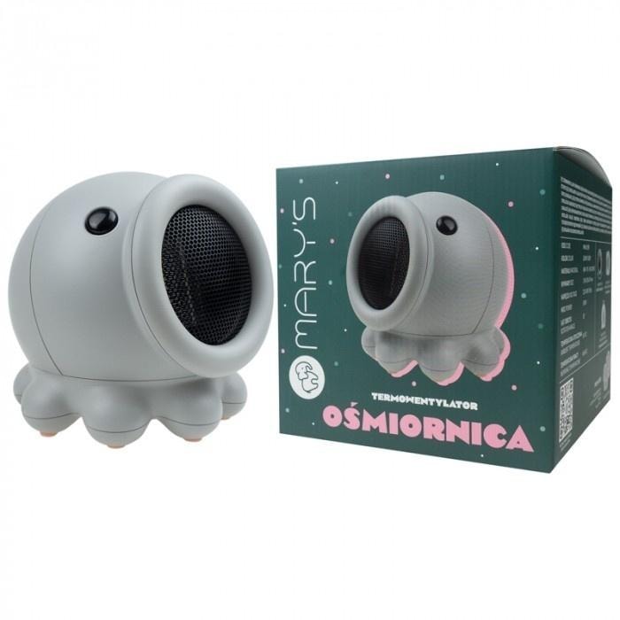 MARYS Mini heater octopus gray - perfect for heating