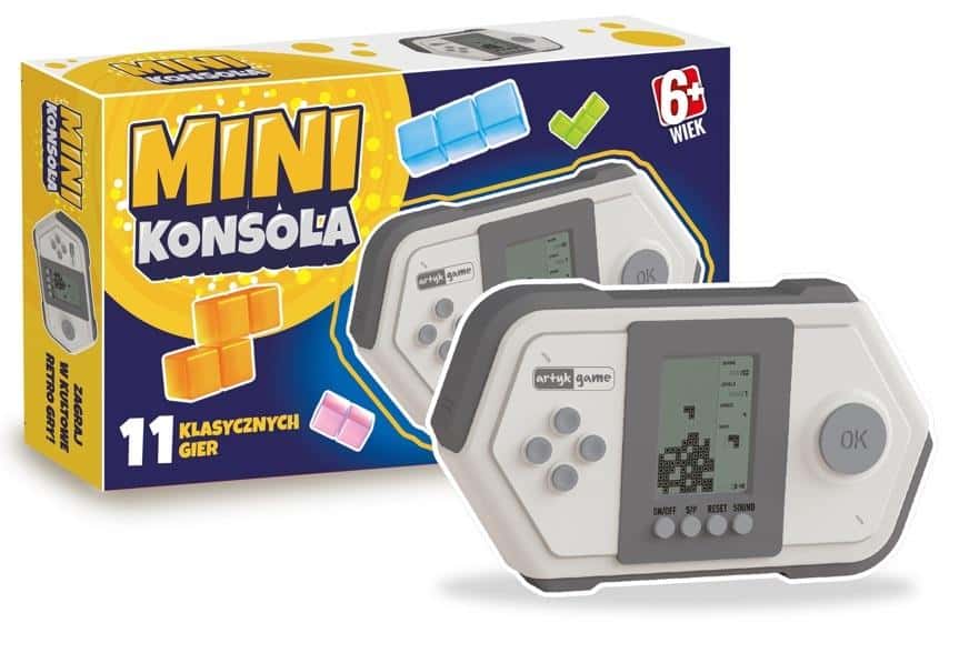 Mini console - simple logic and arcade games for kids