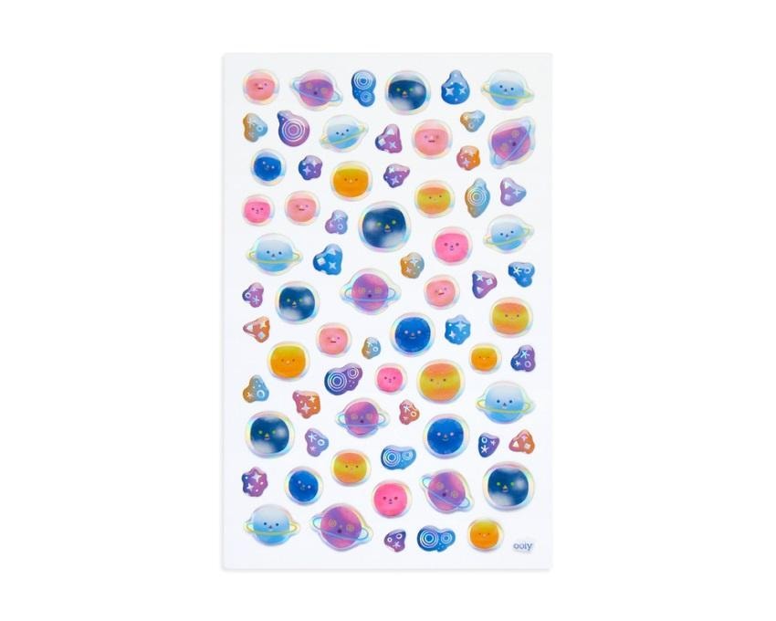 Itsy Bitsy Mini Itsy Bitsy Planets Stickers - Cosmic fun for every child